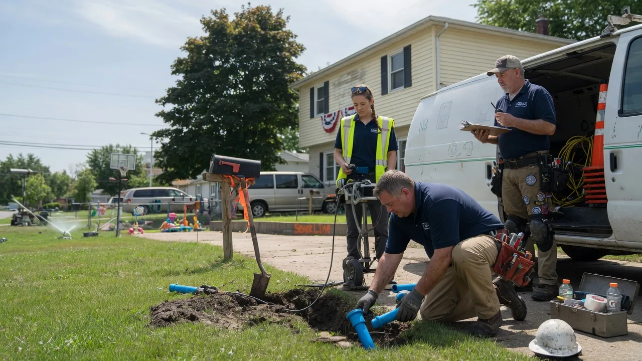 Slab Leak Repair in Deersville, OH near me